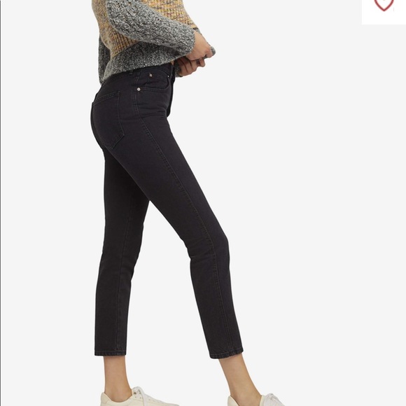 Free people stovepipe black Jean size 27 - Picture 8 of 8